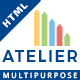 Atelier - Multipurpose HTML Template - ThemeForest Item for Sale