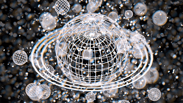 The White Planet in Space, Blurry Nebula