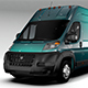 Ram Promaster Cargo 3500 H3 159WB EXT 2016 - 3DOcean Item for Sale