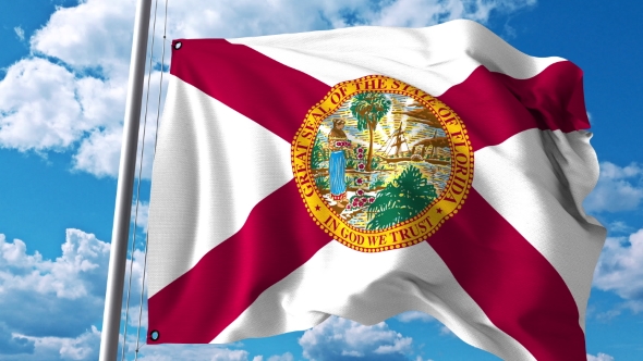 Waving Flag of Florida alt