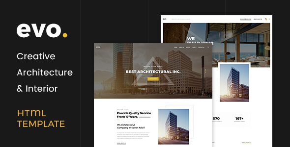 EVO - Creative Architecture & Interior HTML Template