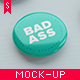 Pin Buttons Mock-up vol.1 - GraphicRiver Item for Sale