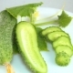 Fresh Cucumber on a White Plate - VideoHive Item for Sale