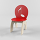 Vray Ready Modern Wood Chair - 3DOcean Item for Sale