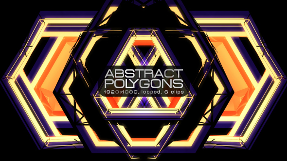 Abstract Polygons VJ Pack