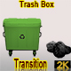 Trash Box Transition, Green - VideoHive Item for Sale
