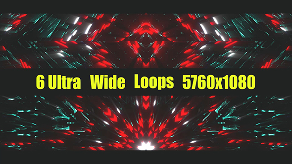 Red Flashes VJ Loops Pack II