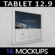 Tablet Pro 12.9 App MockUp 2017 VOL2 - GraphicRiver Item for Sale