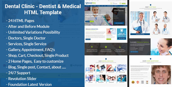 DentBox - Dentist & Medical HTML Template