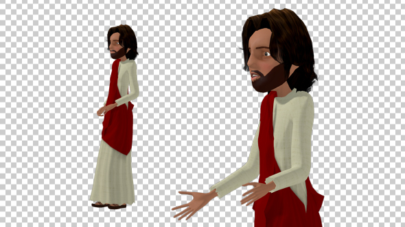 Cartoon Jesus alt