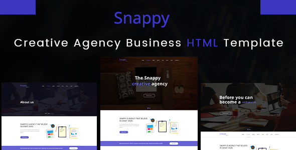 Snappy - Creative Agency HTML Template
