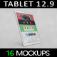Tablet Pro 12.9 App MockUp 2017 VOL3 - GraphicRiver Item for Sale