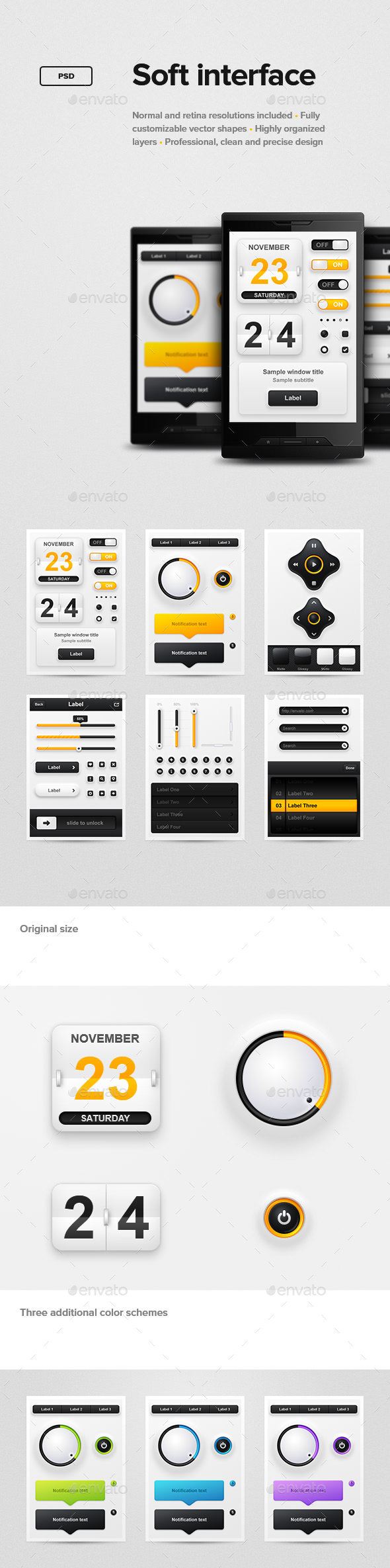 Interface Graphics, Designs & Templates | GraphicRiver