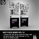 Fast Food Boxes Vol.12: Take Out Packaging Mock Ups - GraphicRiver Item for Sale