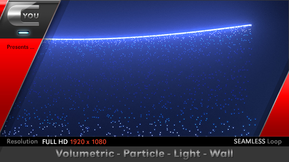 Volumetric Particle Light Wall