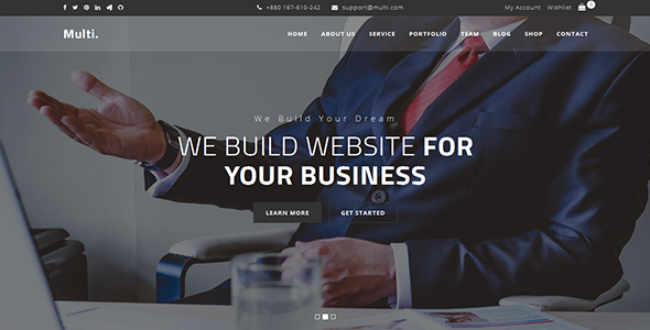 Multi - Onepage Business Template