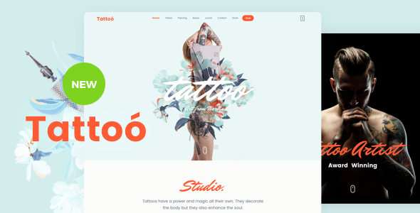 Tattoo  - WordPress Theme