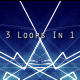 Digital Neon Technology Grid Pack 3 In 1 Loops - VideoHive Item for Sale