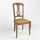 Vray Ready Wooden Design Chair - 3DOcean Item for Sale