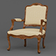 Vray Ready Luxury Wooden Chair - 3DOcean Item for Sale