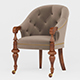 Vray Ready Royal Wooden Chair - 3DOcean Item for Sale