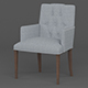 Vray Ready Dining Chair - 3DOcean Item for Sale