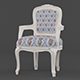 Vray Ready Royal Wooden Arm Chair - 3DOcean Item for Sale