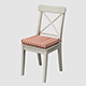 Vray Ready Wooden Chair - 3DOcean Item for Sale