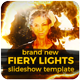 Fiery Lights Slideshow - VideoHive Item for Sale
