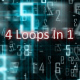 Matrix Technology Numbers Background Pack 4 In 1 Loops - VideoHive Item for Sale