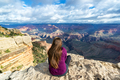 Woman Overlooking Grand Canyon - PhotoDune Item for Sale