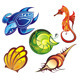 Sea animals - GraphicRiver Item for Sale