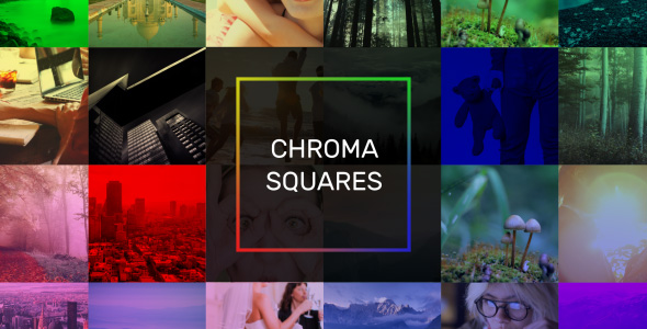 Chroma Squares Dynamic Slideshow