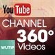 360 Video Channel - Youtube Banner Template - GraphicRiver Item for Sale