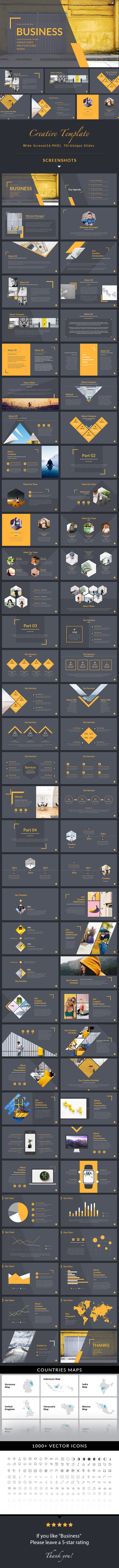 Business - Simple Multipurpose Powerpoint Template