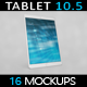 Tablet Pro 10.5 App MockUp 2017 Vol2 - GraphicRiver Item for Sale