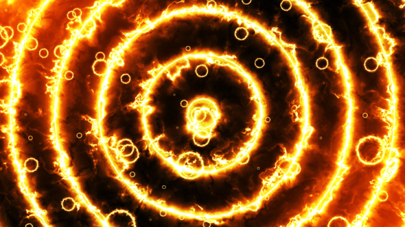 Fire Waves Loop Background alt