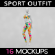 Female Sport Outfit MockUp Vol.3 - GraphicRiver Item for Sale
