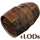 Photorealistic Wooden Barrel - 3DOcean Item for Sale