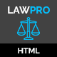 LawPro - Lawyer & Law Agency HTML5 Responsive Template - ThemeForest Item for Sale