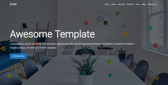 Elma Onepage Template – 1 Sold!