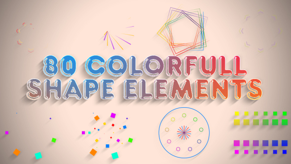Colorful Shapes Elements alt