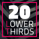 20 Modern Lower Third - VideoHive Item for Sale