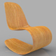 Rocking Wooden Chair - 3DOcean Item for Sale