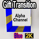 Gift Transition, Blue - VideoHive Item for Sale