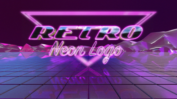 Retro Neon Logo