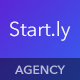 Start.ly — Agency One Page Parallax Website Template - ThemeForest Item for Sale
