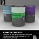 Round Tin Cans Vol.2 Packaging Mock Ups - GraphicRiver Item for Sale