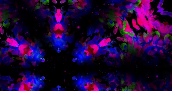 Abstract colorful animation. Multicolor liquid background. Beautiful gradient texture