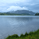 Lake With Cloudy Hill - VideoHive Item for Sale